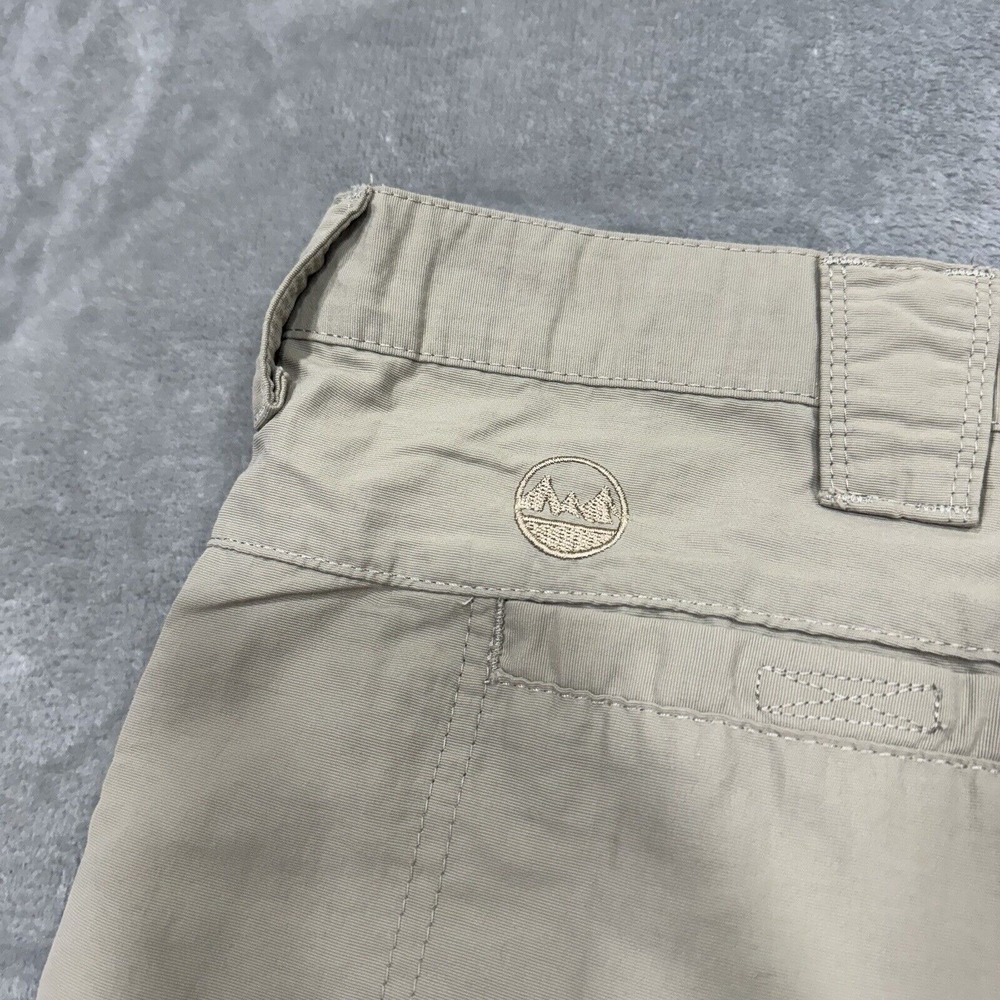 Wrangler Shorts Mens 48 Beige Cargo Lightweight Outdoor Pockets Workwear Fishing - Picture 8 of 8